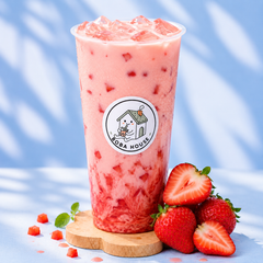 STRAWBERRY MILK TEA
